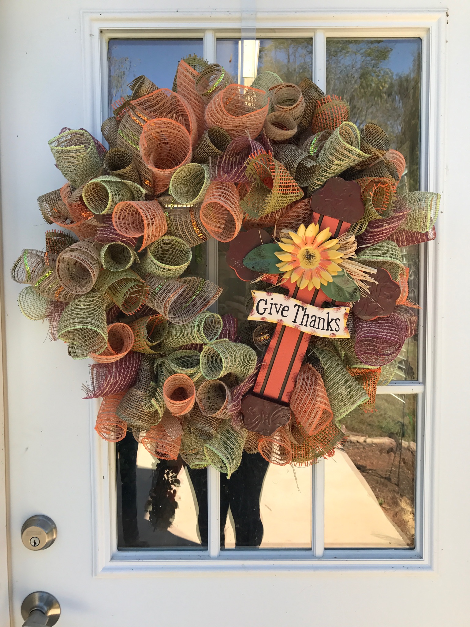 Mesh wreaths in MANY color