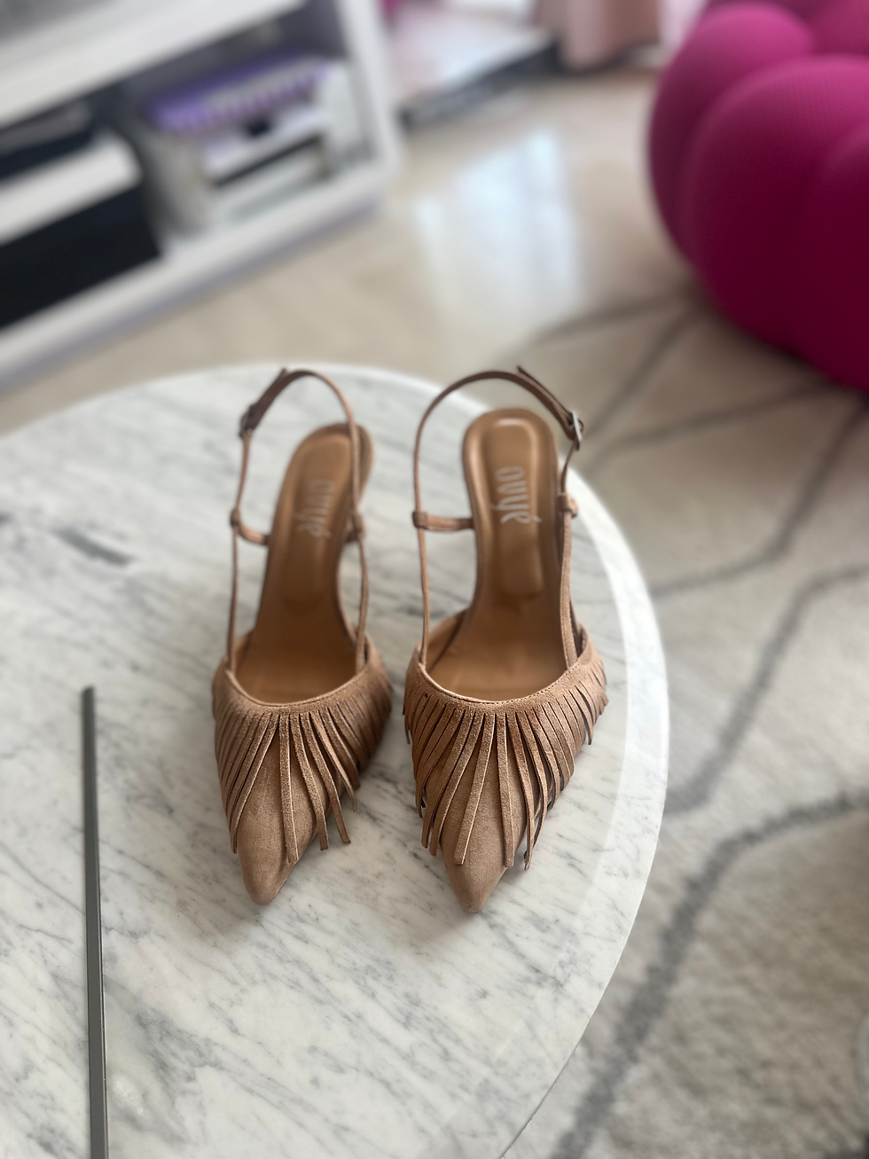 Miniature : Escarpin en cuir veritable