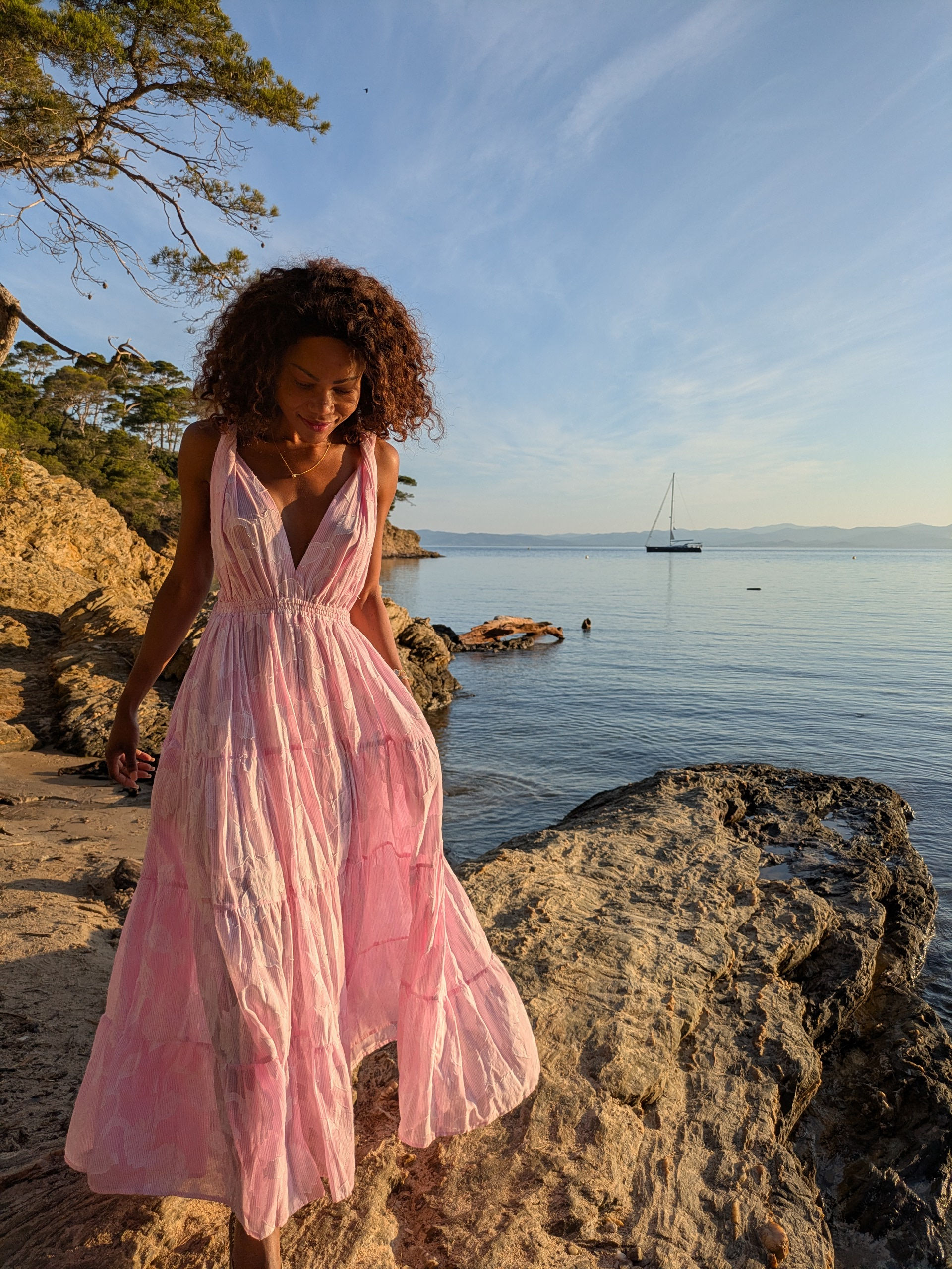 Robe dos bretelles