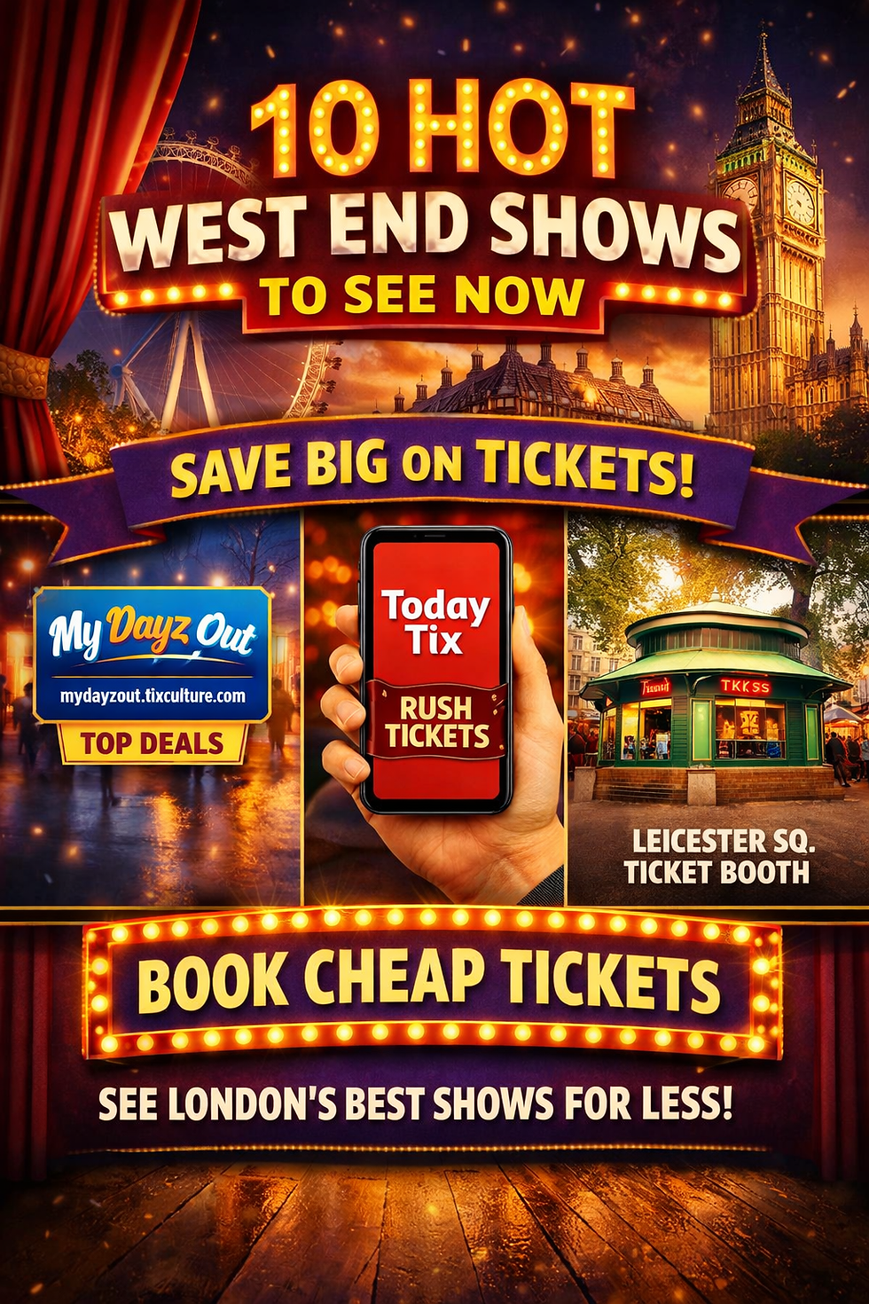 🎭 10 West End Shows We’re Loving Right Now(And the Smartest Ways to See Them for Less)