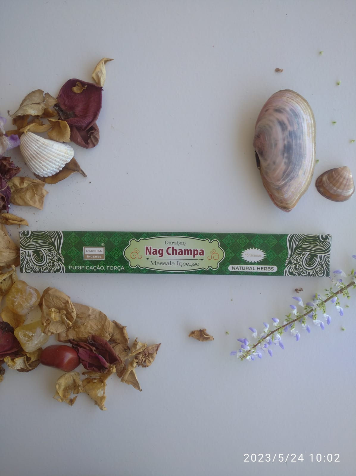 Incenso Nag Champa Natural Herbs