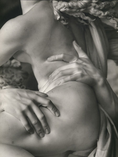 Bernini Prosperina sculpture detail