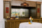 The beautiful and unique bar in our Covadonga room.