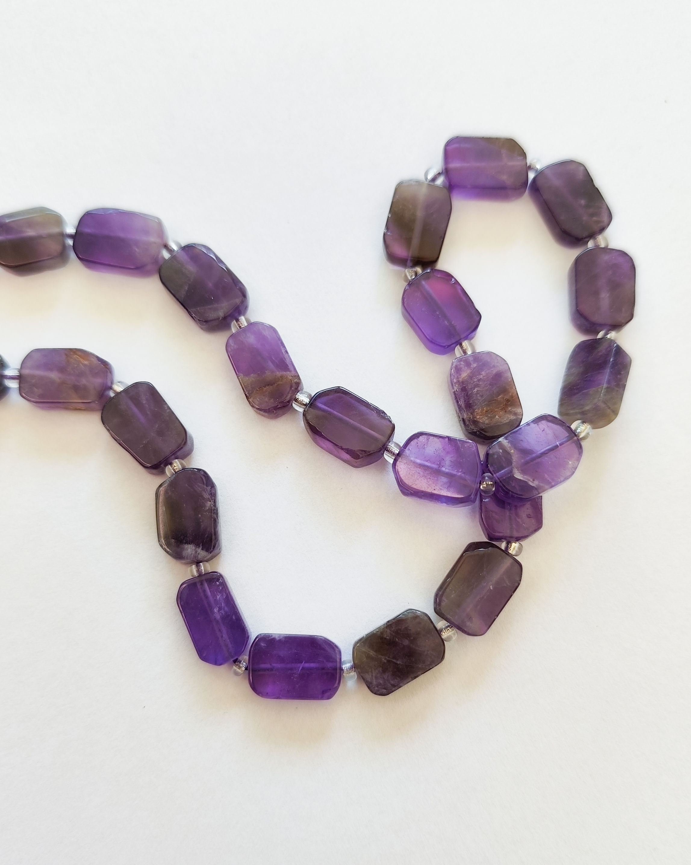 Ametista 8x12mm pedras naturais para bijuterias e semijoias