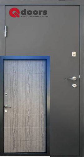 ВХІДНІ ДВЕРІ СТАНДАРТ М ГОРИЗОНТАЛЬ QDOORS