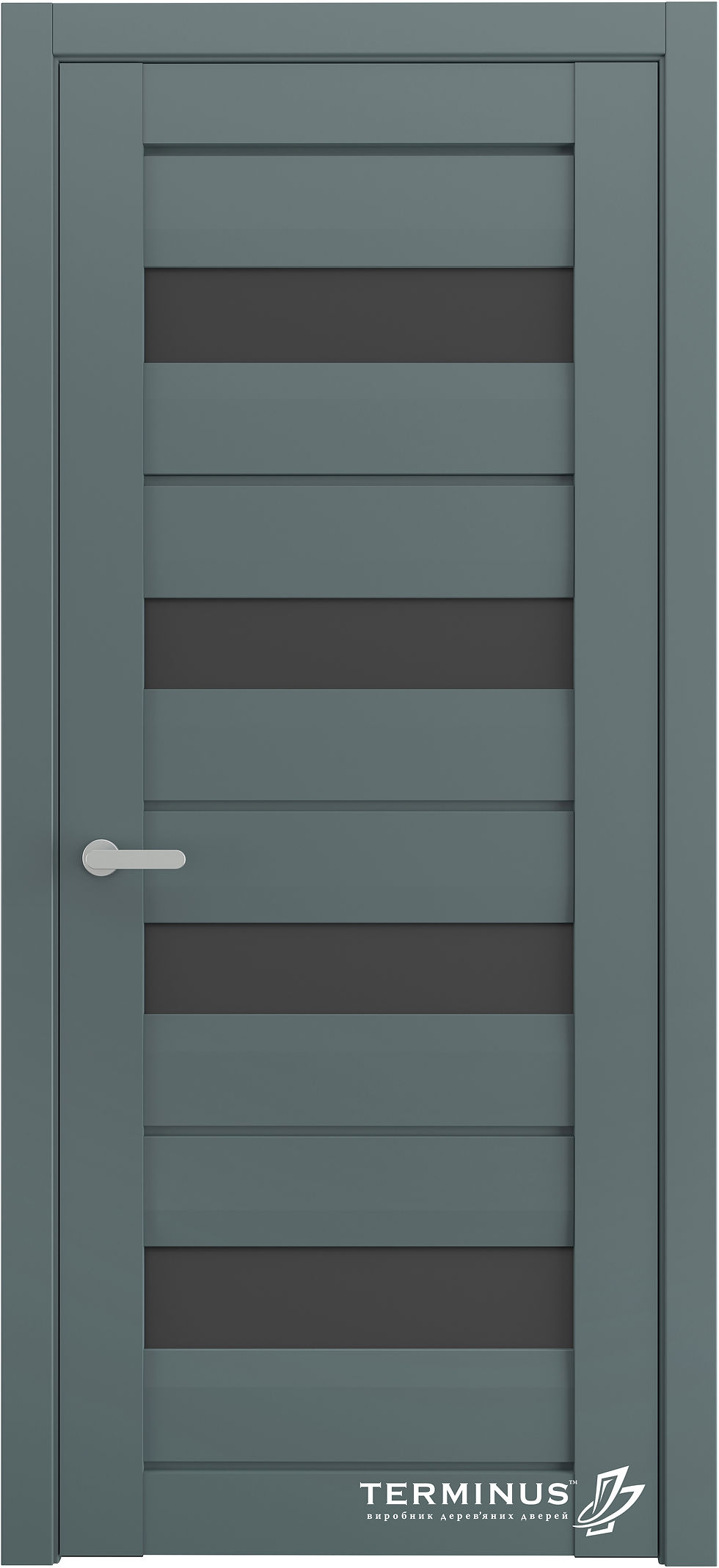 Двері модель 109 Малахіт (засклена)