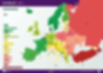 Figure 2: The 2022 Rainbow Map and Index in Europe. Source: ILGA - Europe.