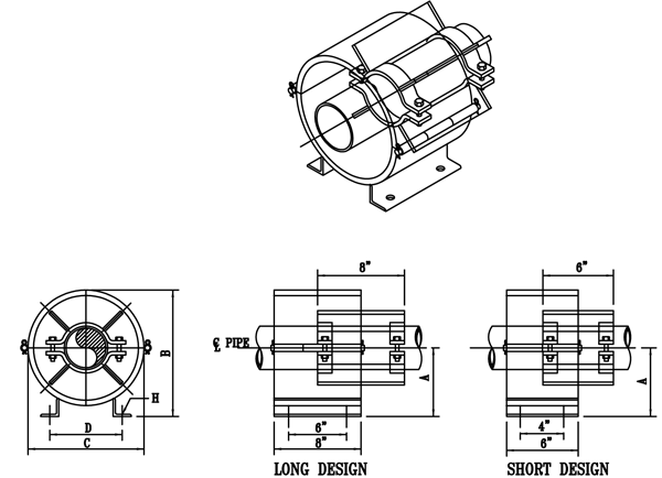 Cylinder Pipe Guide