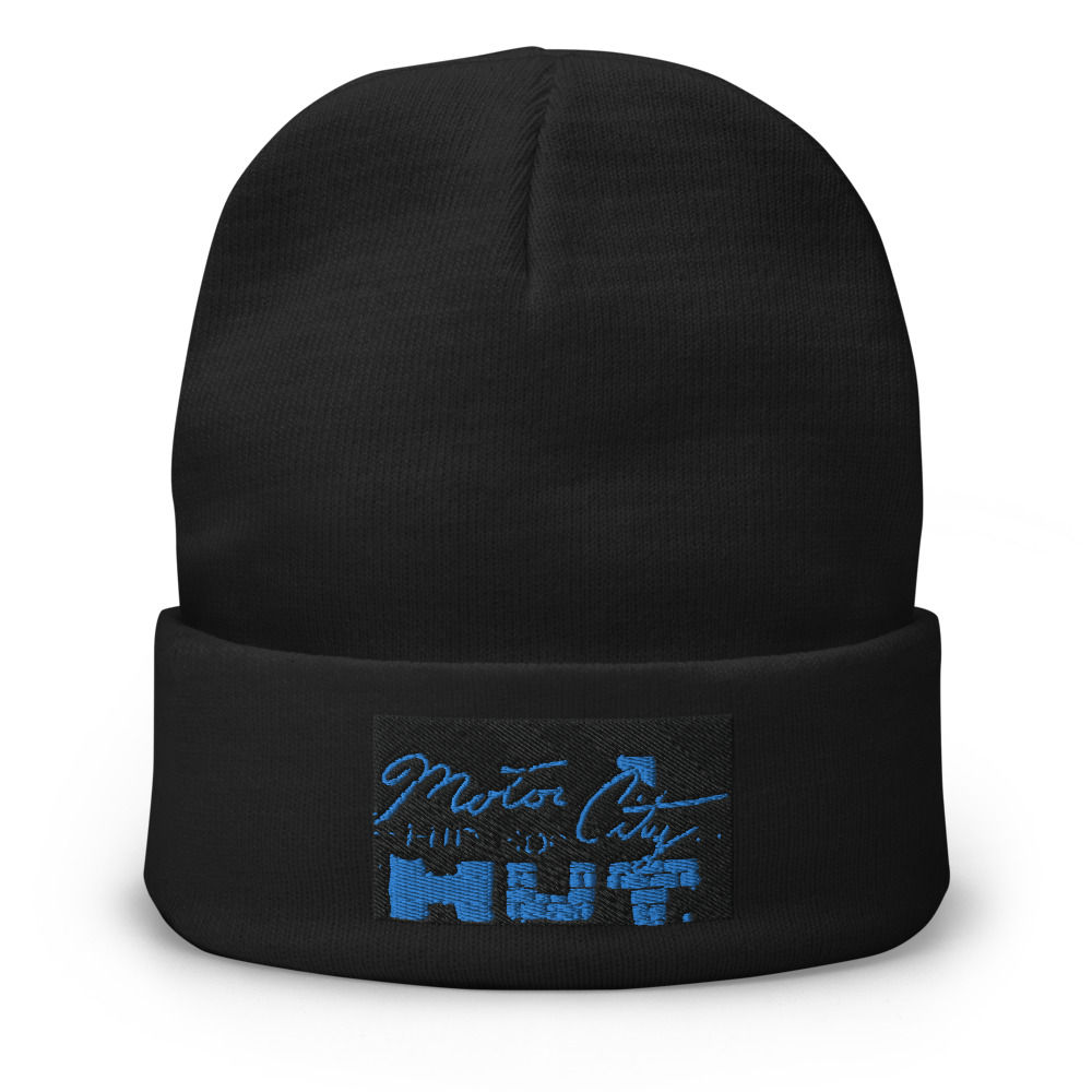 Motor City Hip Hop Hut Embroidered Beanie 