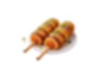K-Pop Fried Sushi Kimchi Salmon - ( 2 st )