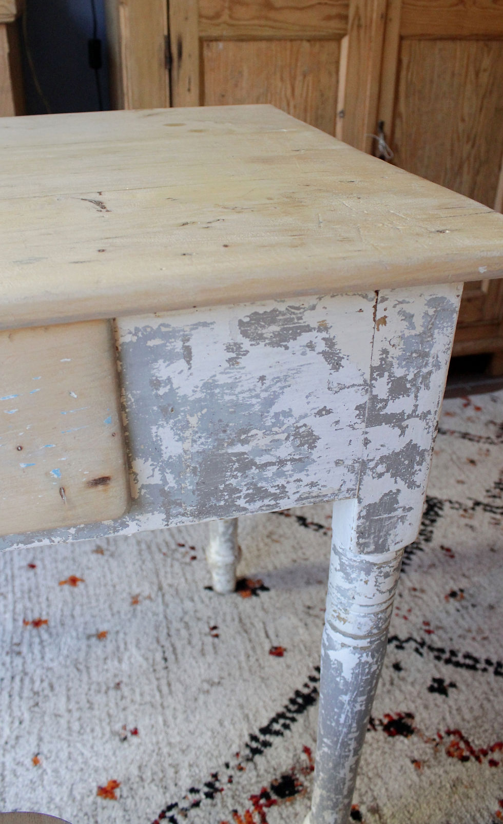 Miniatura: MESA DECAPADO GRIS