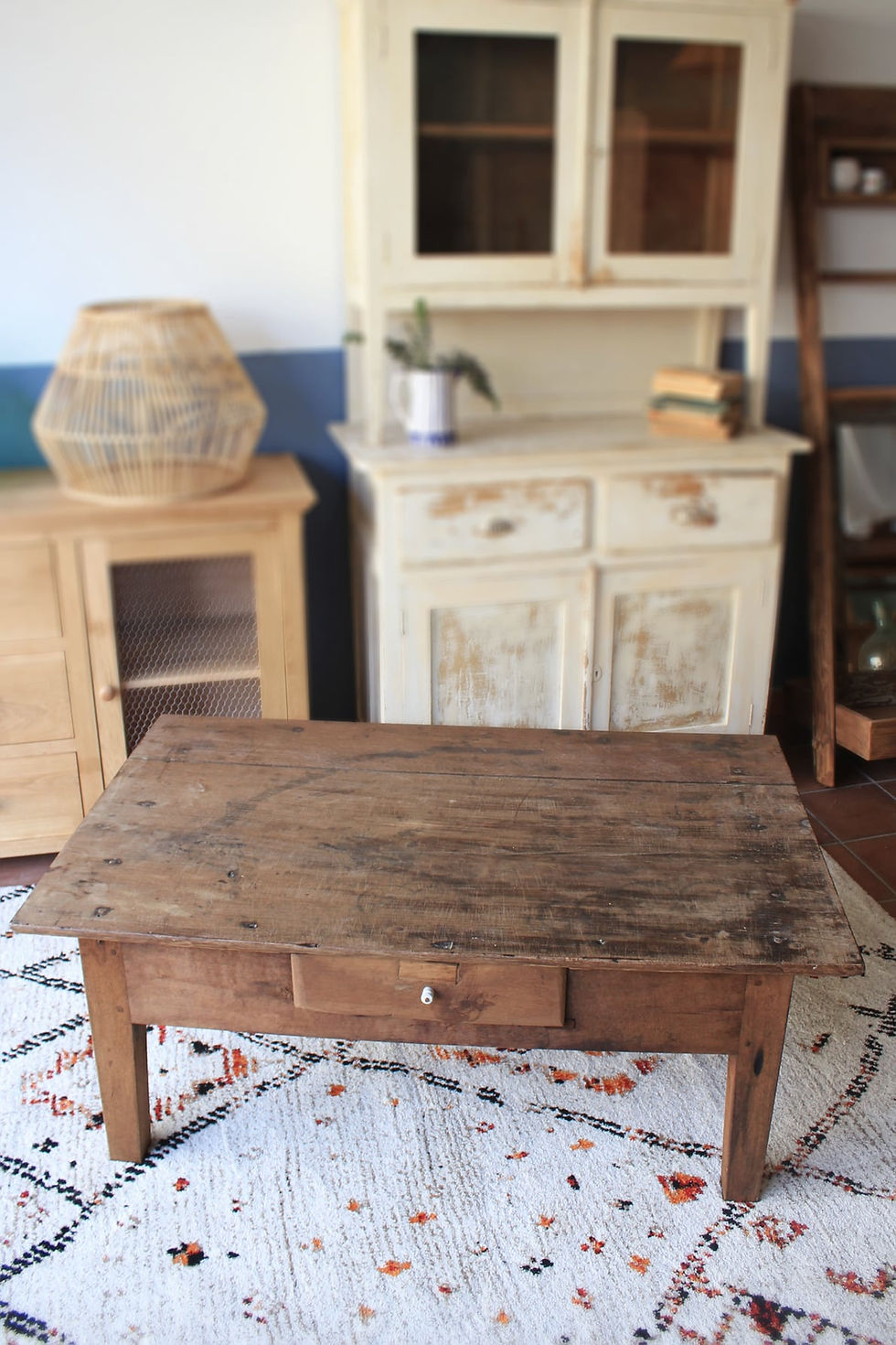 Miniatura: MESA DE NOGAL