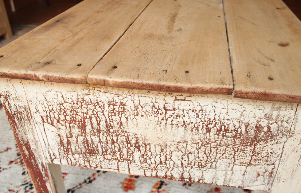 Miniatura: MESA DE CENTRO PINO BLANCO