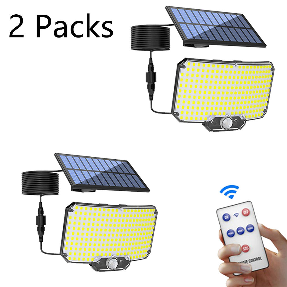 Miniatura: 234 LED Solar Lights Outdoor Super Bright Human Motion Sensor Security Flood Wal