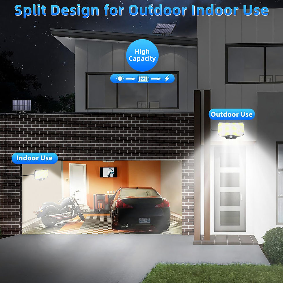 Miniatura: 234 LED Solar Lights Outdoor Super Bright Human Motion Sensor Security Flood Wal