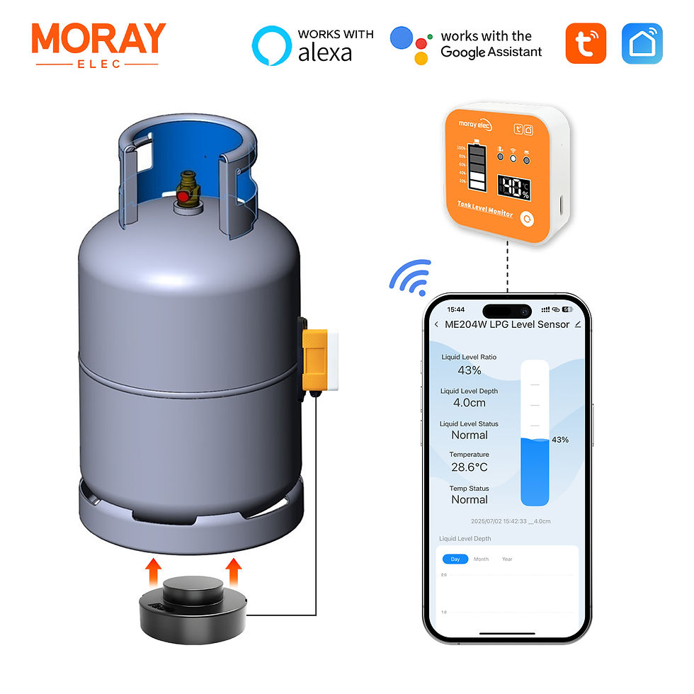 Miniatura: Moray ME204R Customized Gateway Mobile APP High Accuracy Propane Butane LPG Tank