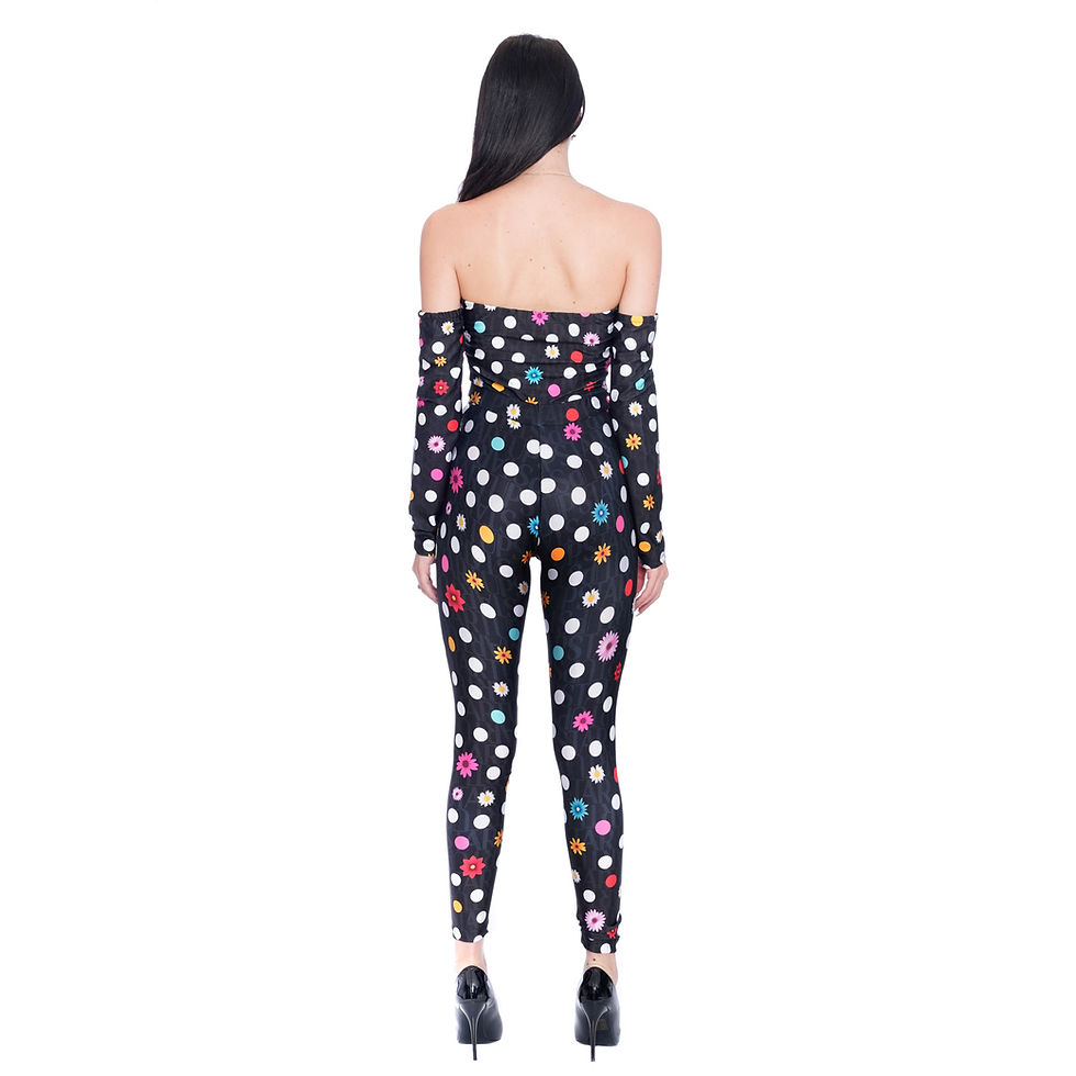 Miniatura: Tuta lycra POIS