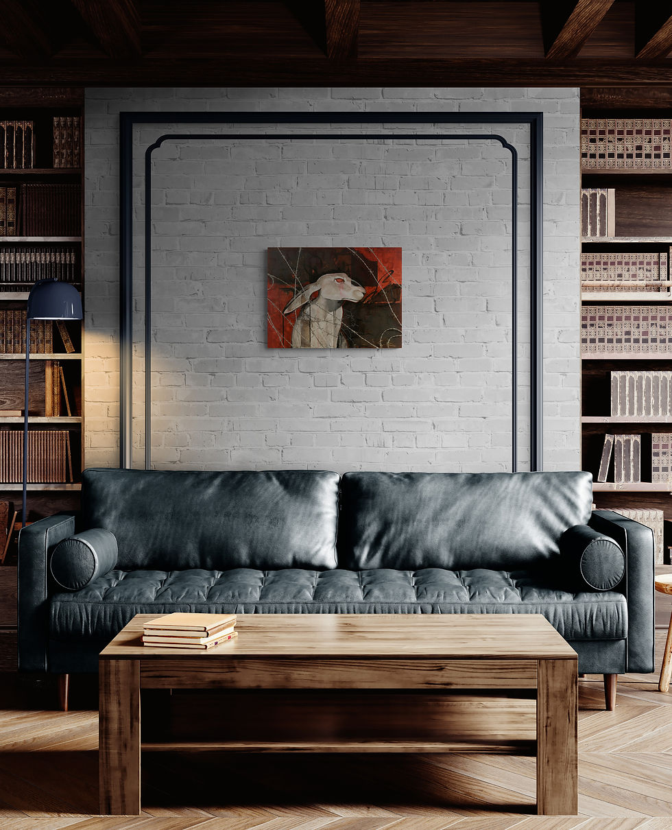 Thumbnail: Untouchable Ignorance (18"x24") (Barbed Wire) (Price Includes Tax & Shipping)