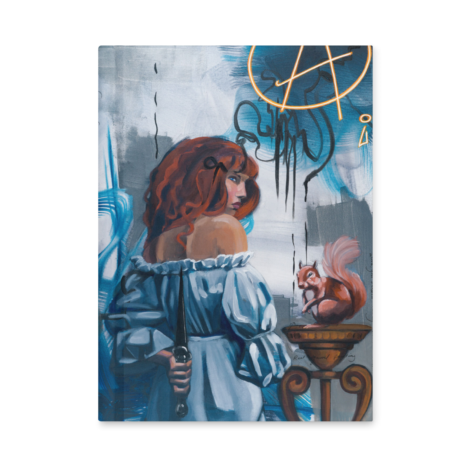 Hardcover Journal - Squirrel (Anti-Ai)