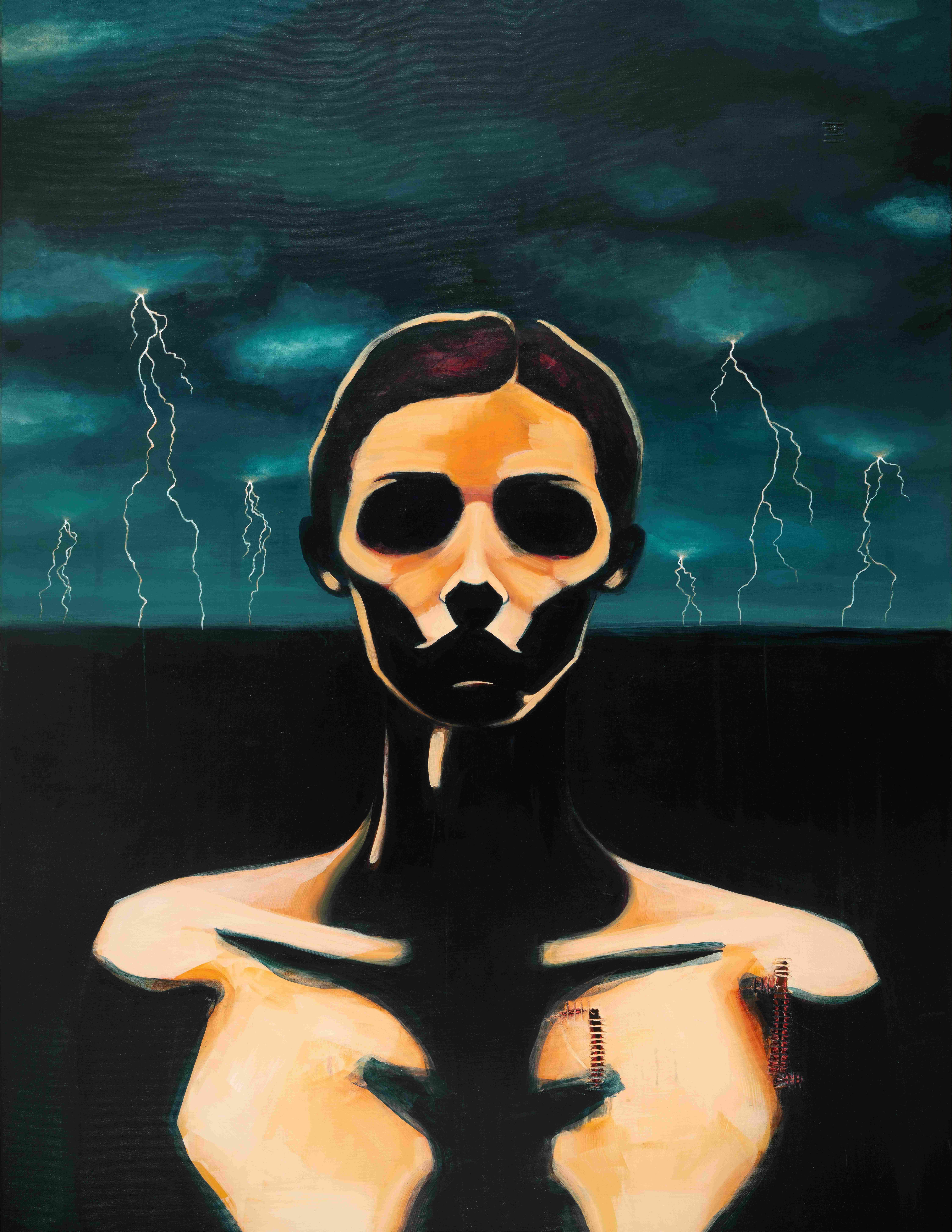 Standing In Storms Echoes (30"x 40") (Price Includes Tax & Shipping)
