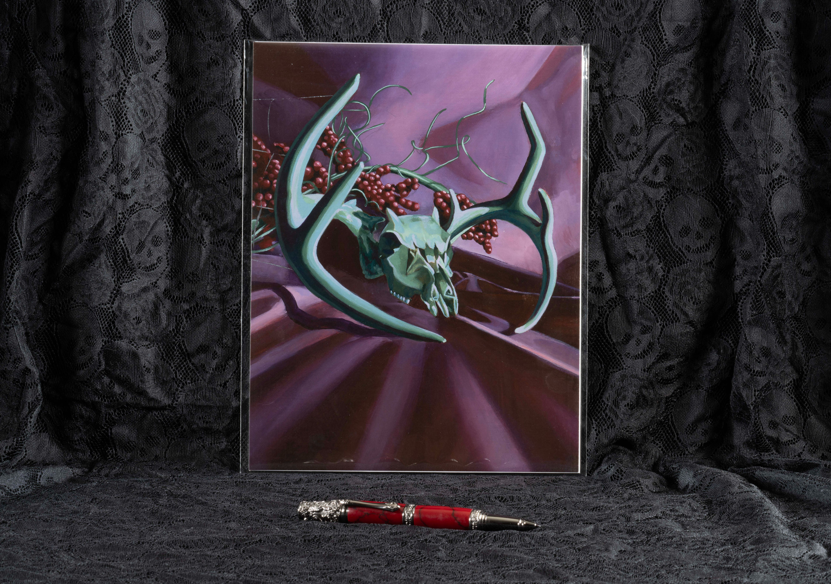 Skull .4 (Curious) - Gratitude (Print)