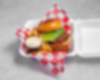 Crab Cake Sandwich Meal 
