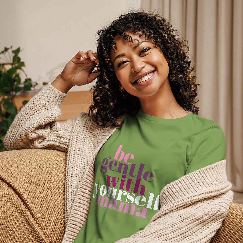 Thumbnail: Be Gentle | Spring Edition -Women's Relaxed T-Shirt