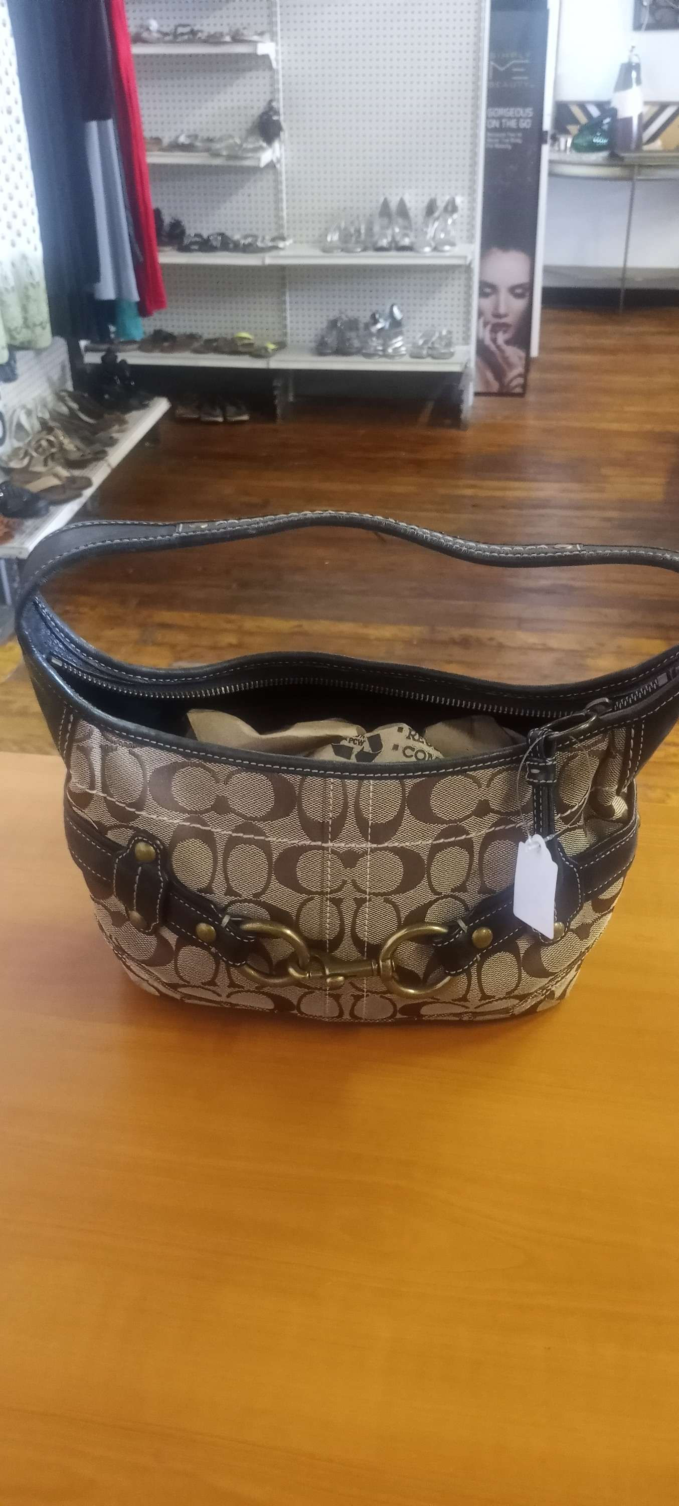 Pre-owned Coach pocketbook Brown 