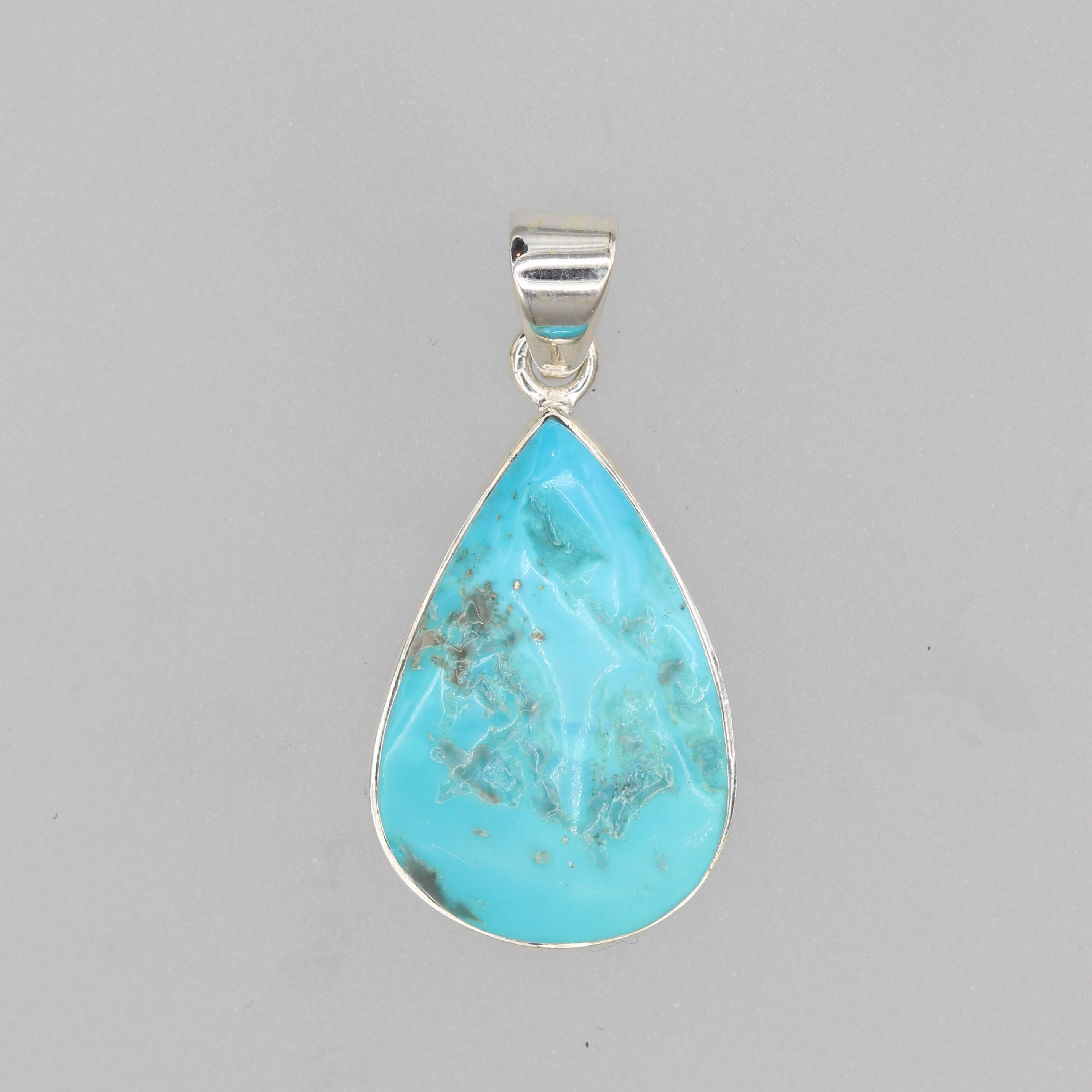 Sleeping Beauty Turquoise Pendant