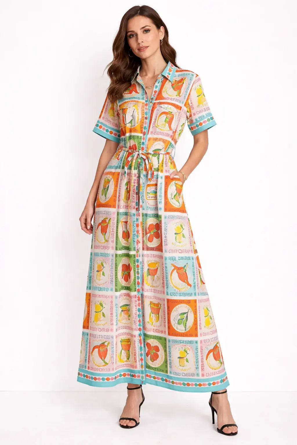 Summer Fruit Dress