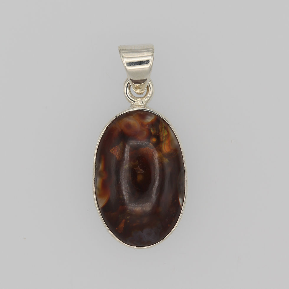 Fire Agate Pendant
