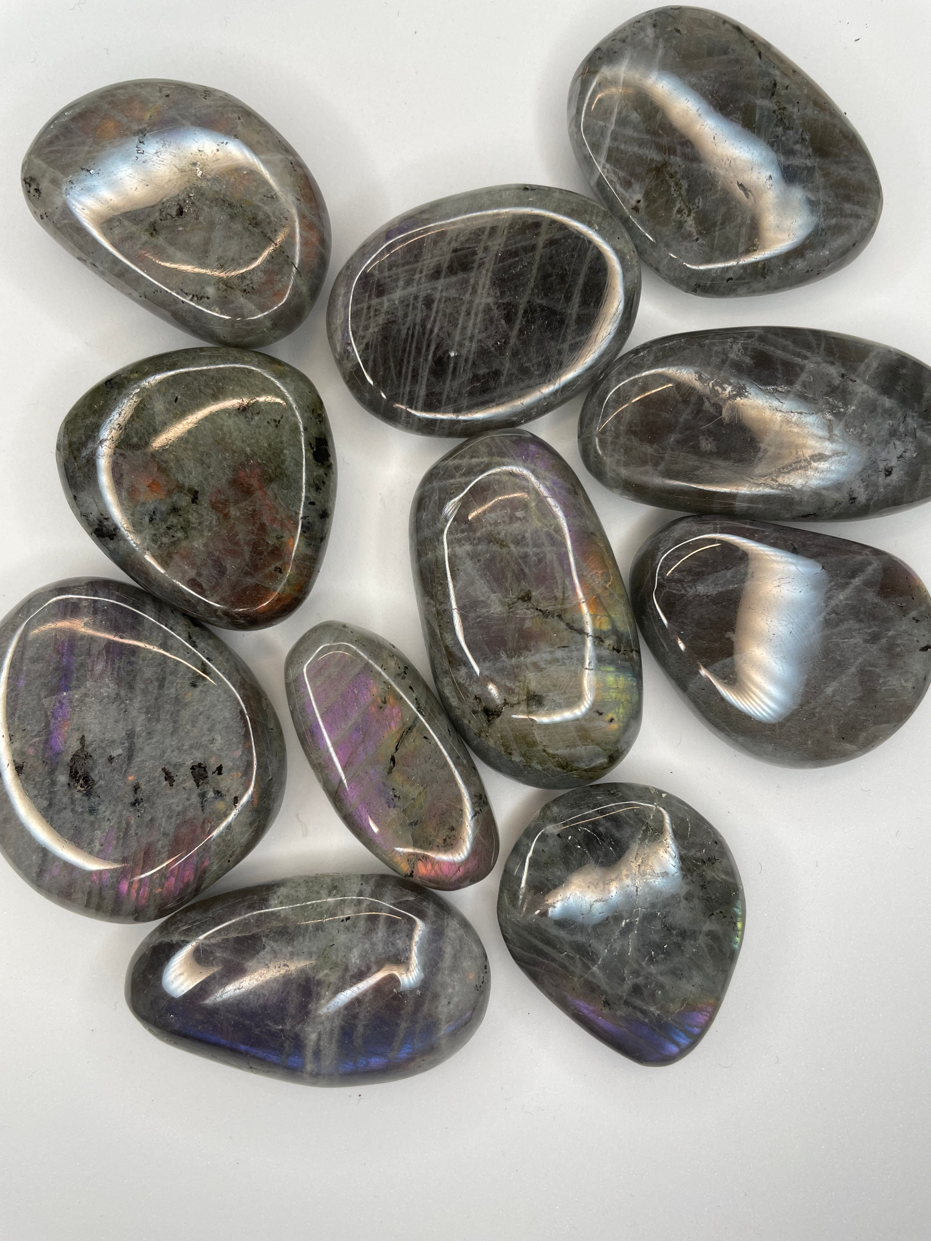 Purple Labradorite Galets