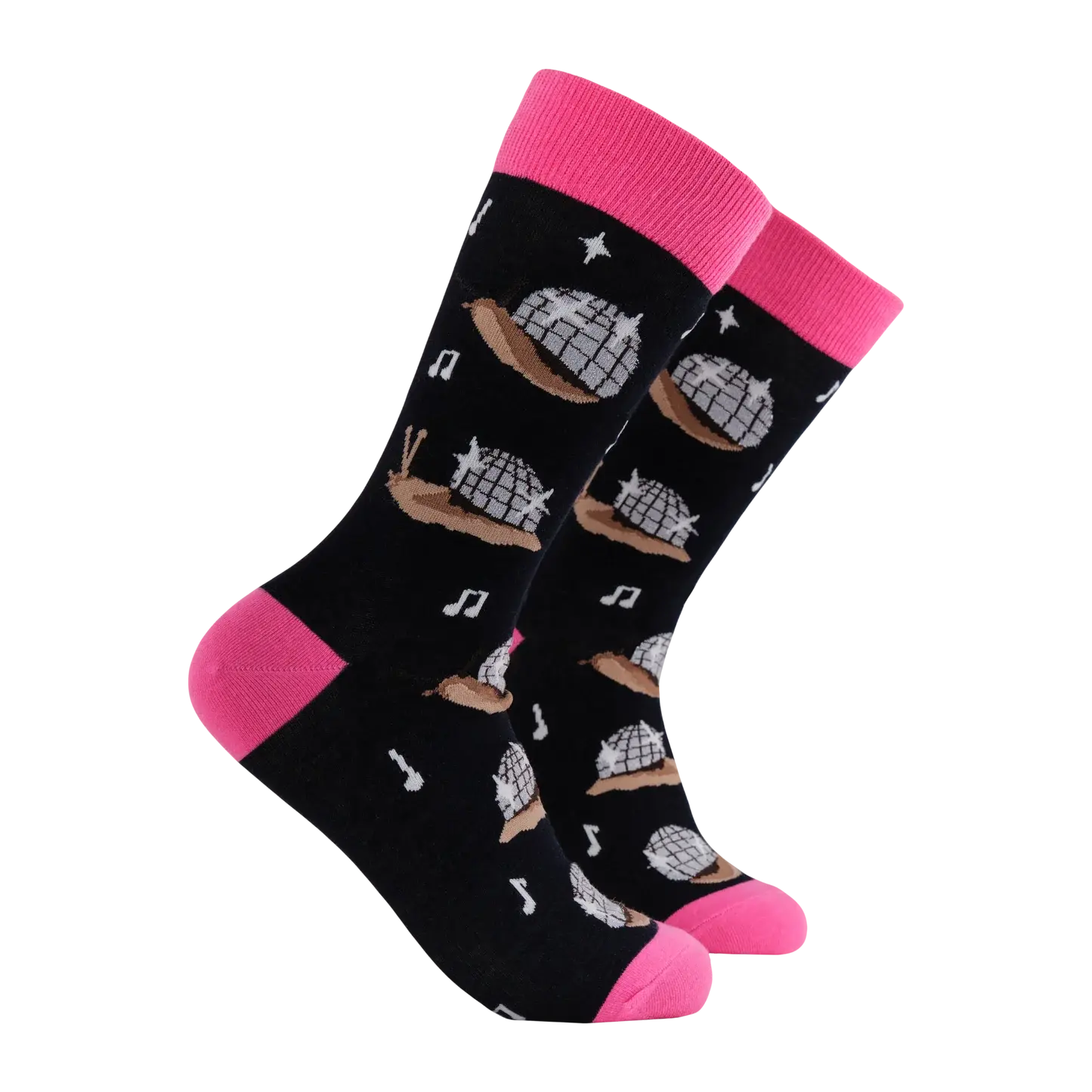 Disco Snail Socks - Escarglow!