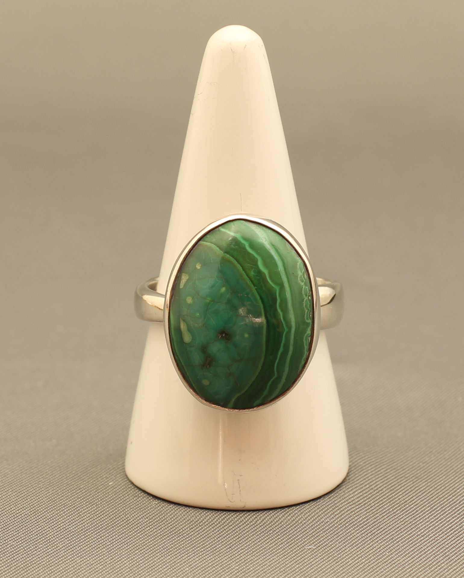 Malachite/Chrysocolla Ring