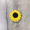 Thumbnail: Felt Sunflower Brooch