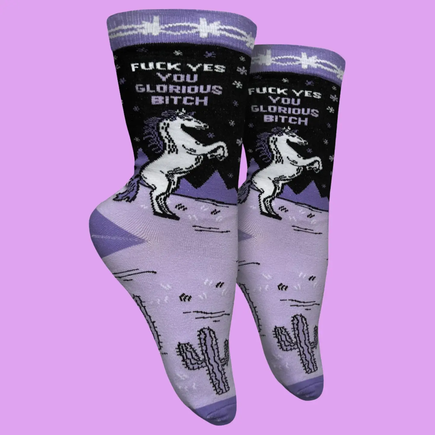 F*ck Yes, You Glorious Bitch Socks