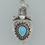 Thumbnail: Turquoise Perfume Bottle Pendant