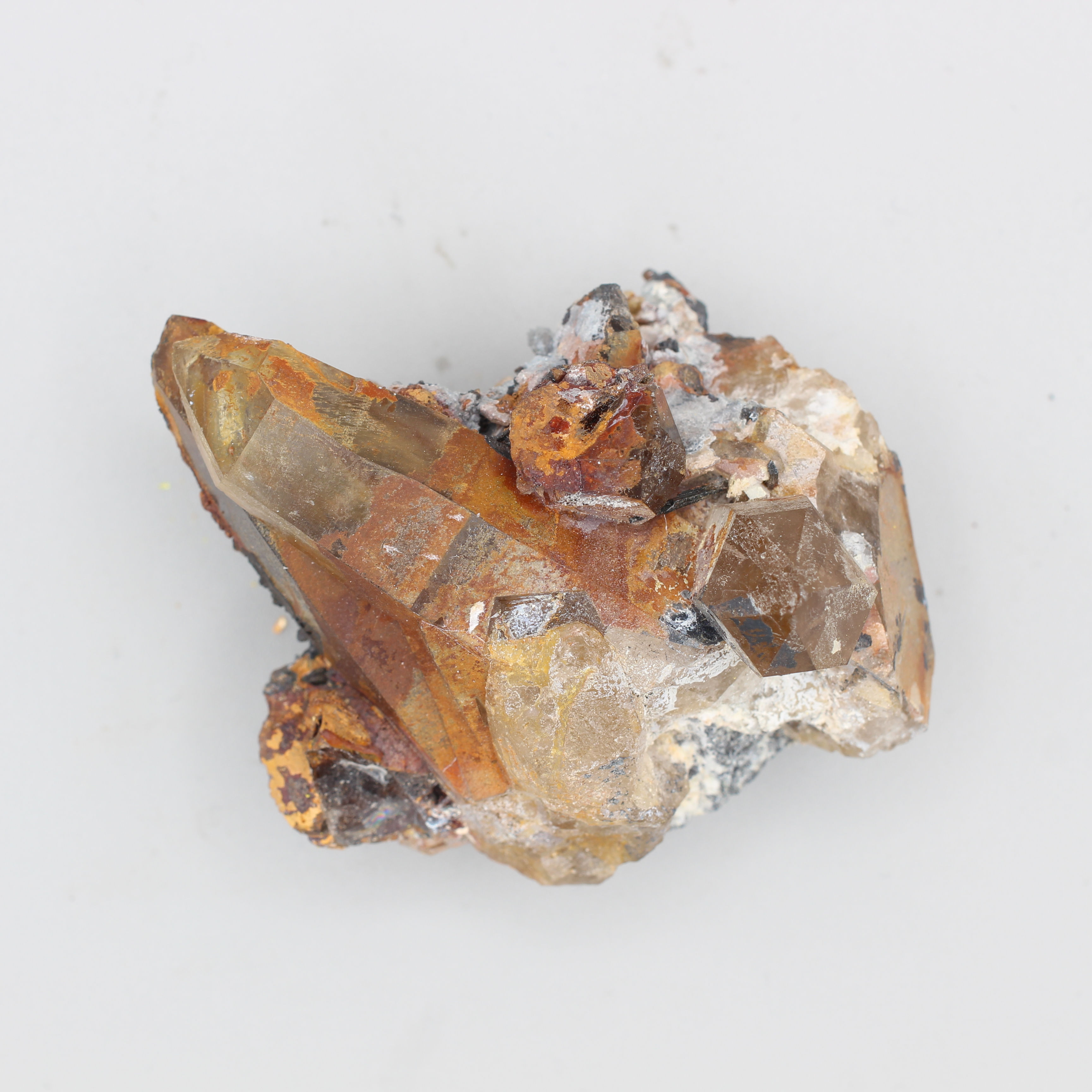 Natural Citrine Cluster