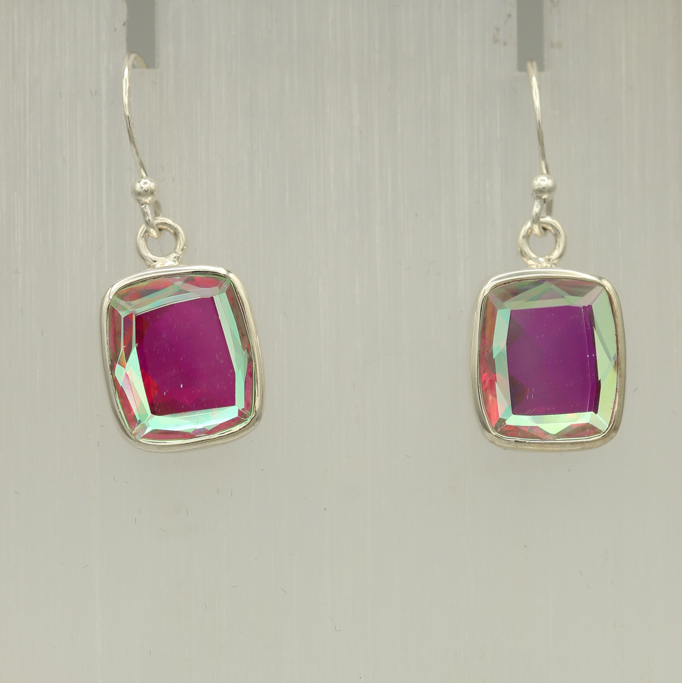 Angel Aura Quartz Earrings