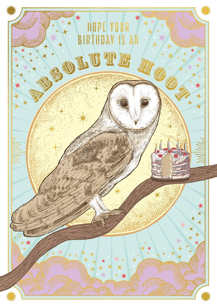 "Absolute Hoot" Card
