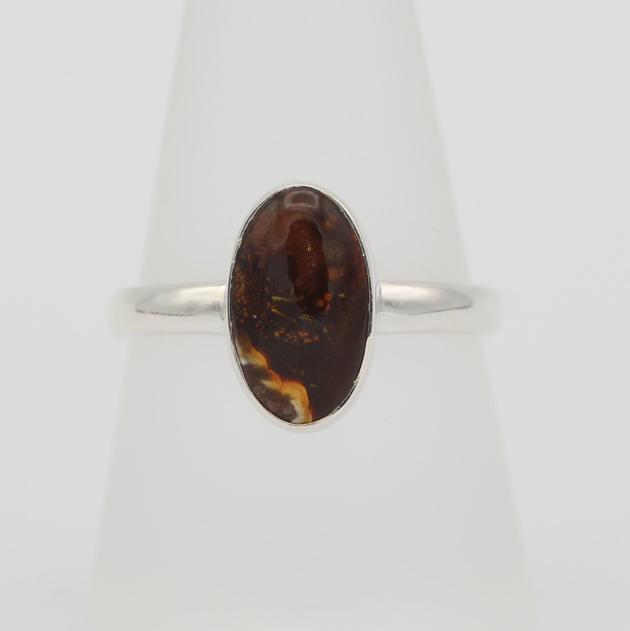 Fire Agate Ring