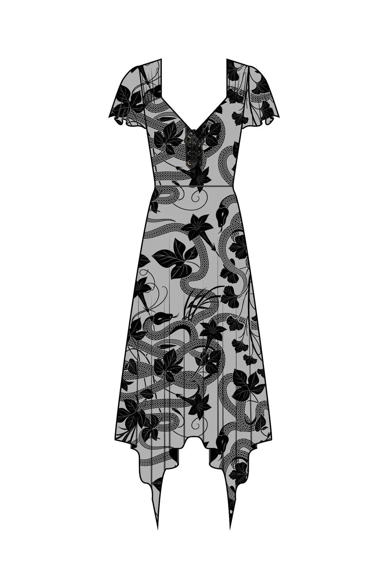 Killstar Venomous Rose Dress