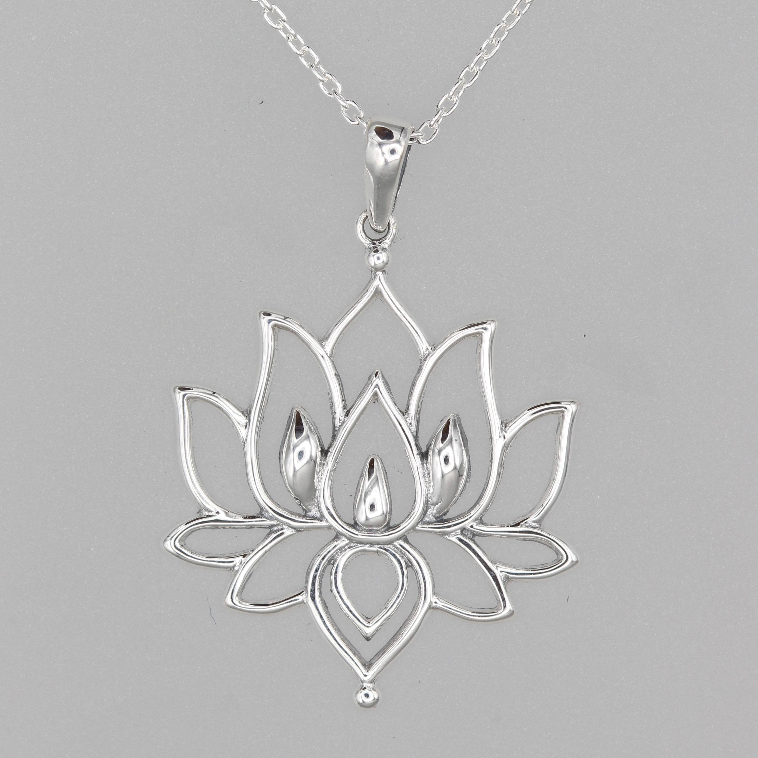 Lotus Flower Pendant