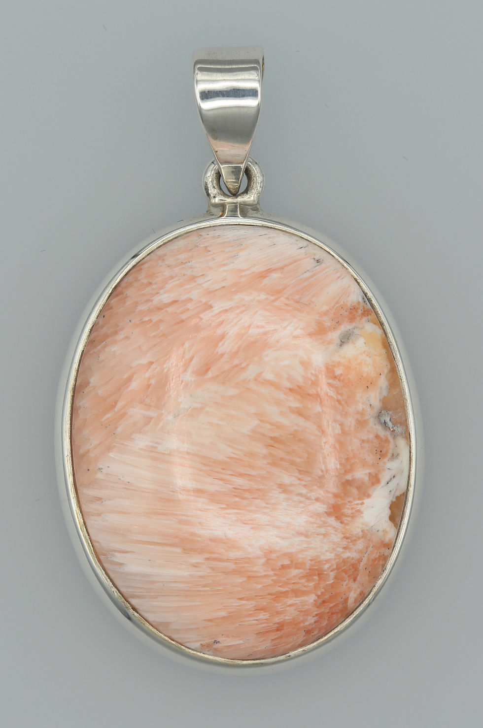 Pink Scolecite Pendant