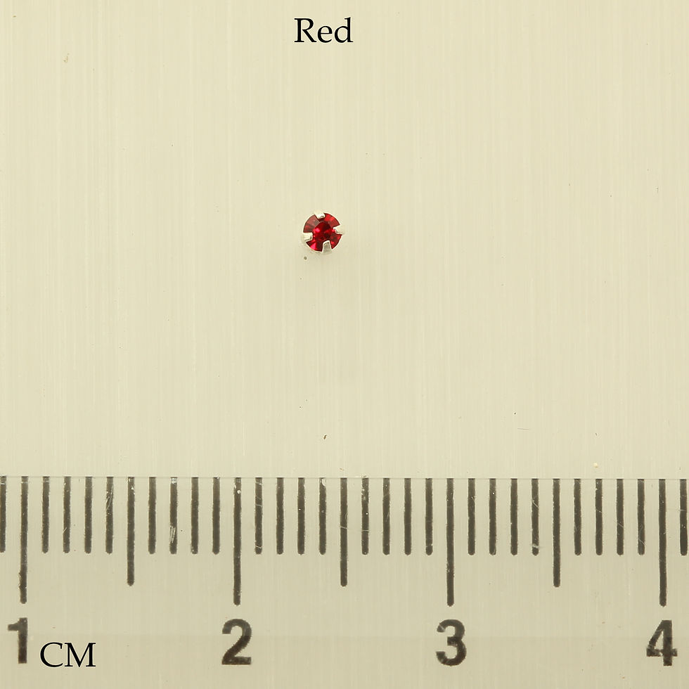 Thumbnail: 10 Colours Claw Set Crystal Stud Size 3