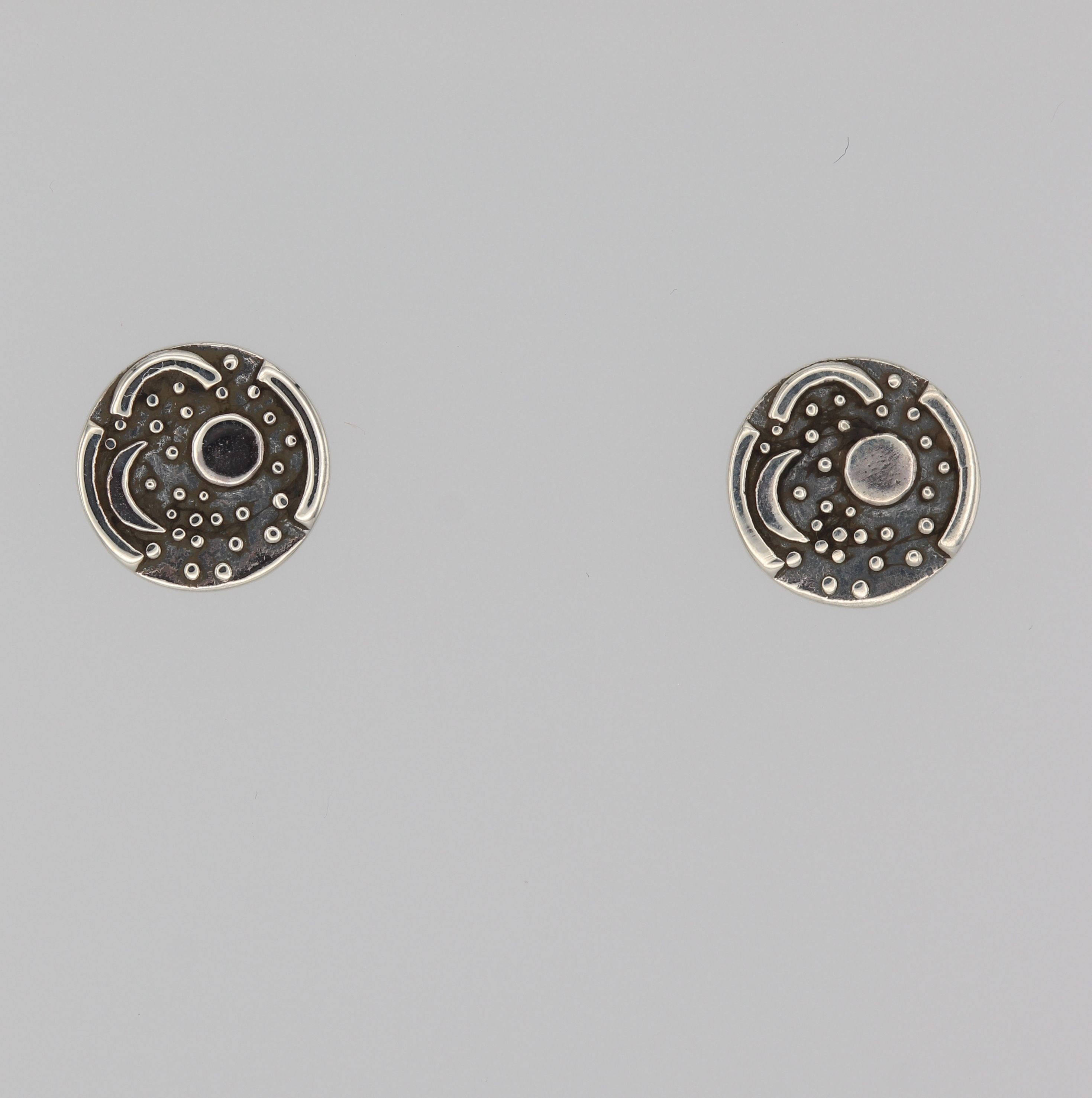 Sky Disc of Nebra Stud Earrings