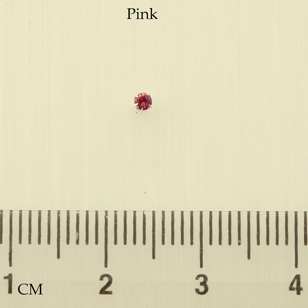 Thumbnail: 10 Colours Claw Set Crystal Stud Size 3