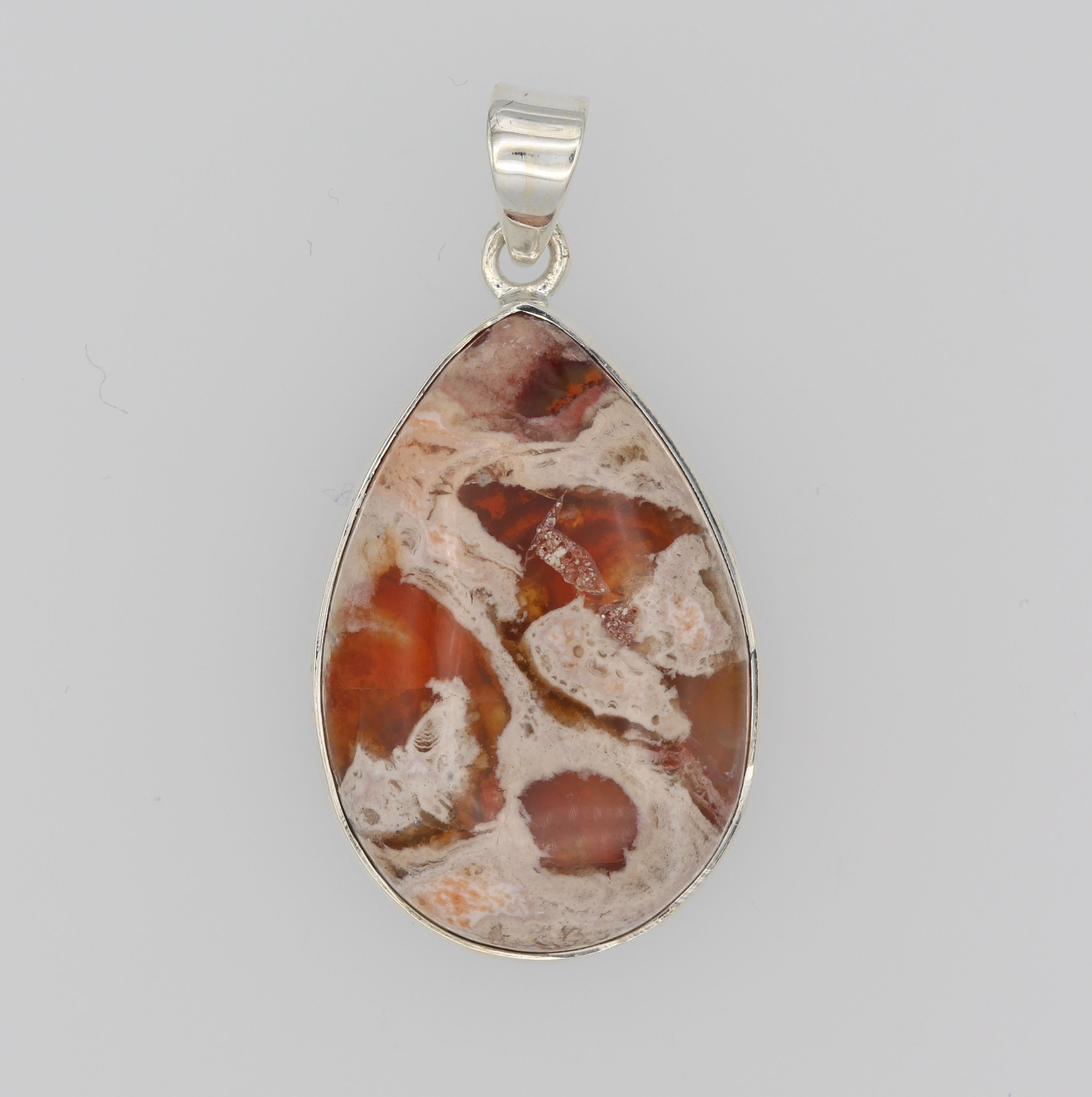 Mexican Fire Opal Pendant