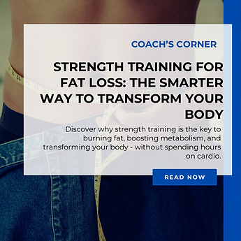 Blog cover post about Strength Training for Fat Loss by Pinnacle Strength Lab, an exclusive personal training private gym in Medstead, near Alton, Hampshire.