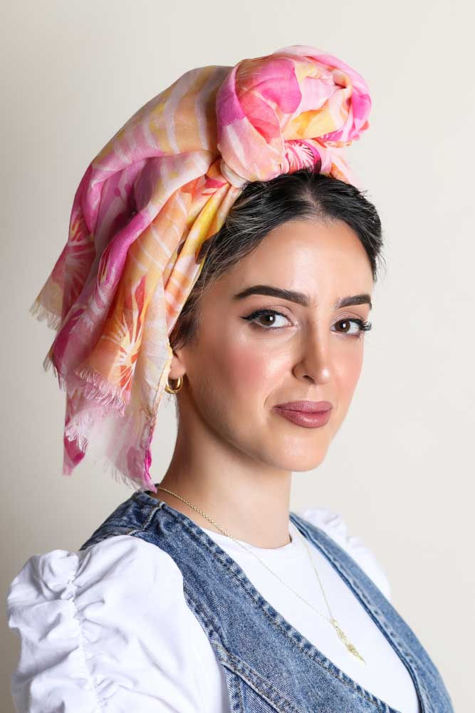 תמונה ממוזערת: דגם פסטל - גווני ורוד וכתום